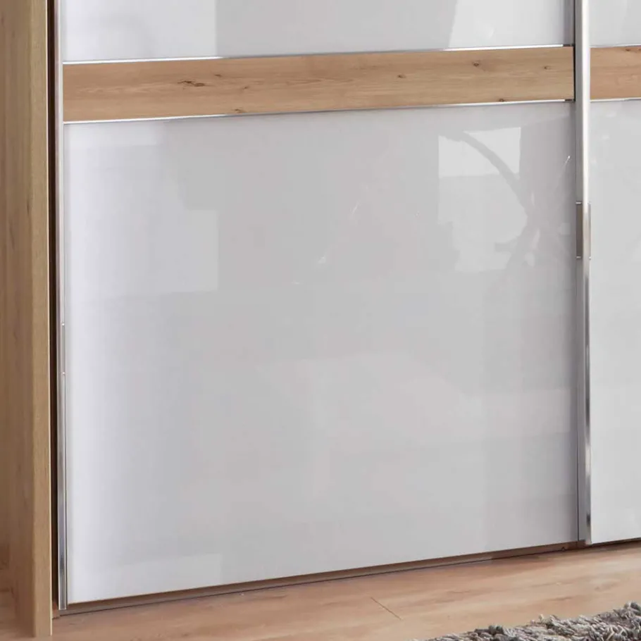 New Kleiderschrank mit Schwebetüren in Weiß - Tessina Kleiderschränke