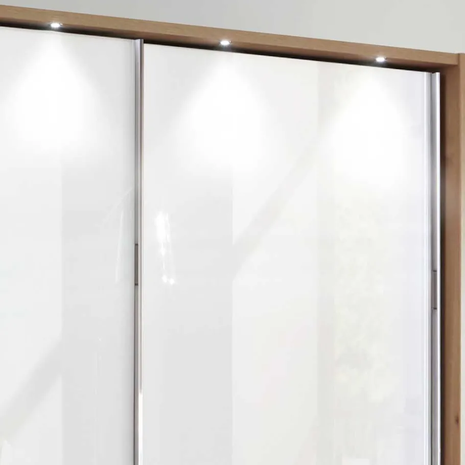 New Kleiderschrank mit Schwebetüren in Weiß - Tessina Kleiderschränke
