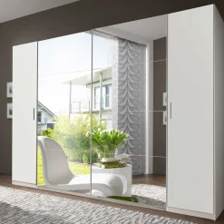 Hot Kleiderschrank mit Spiegel Schwebetüren - Denada Kleiderschränke