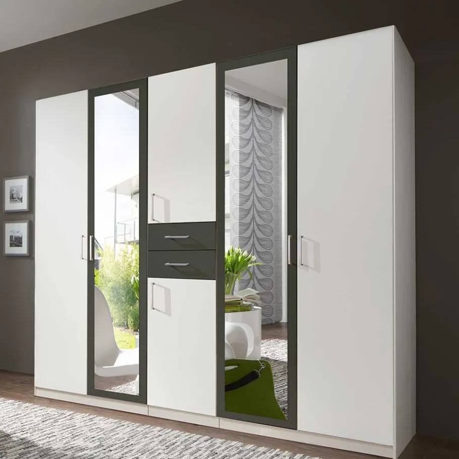 Online Kleiderschrank mit Spiegel modern - Nikaragva Kleiderschränke|Schränke