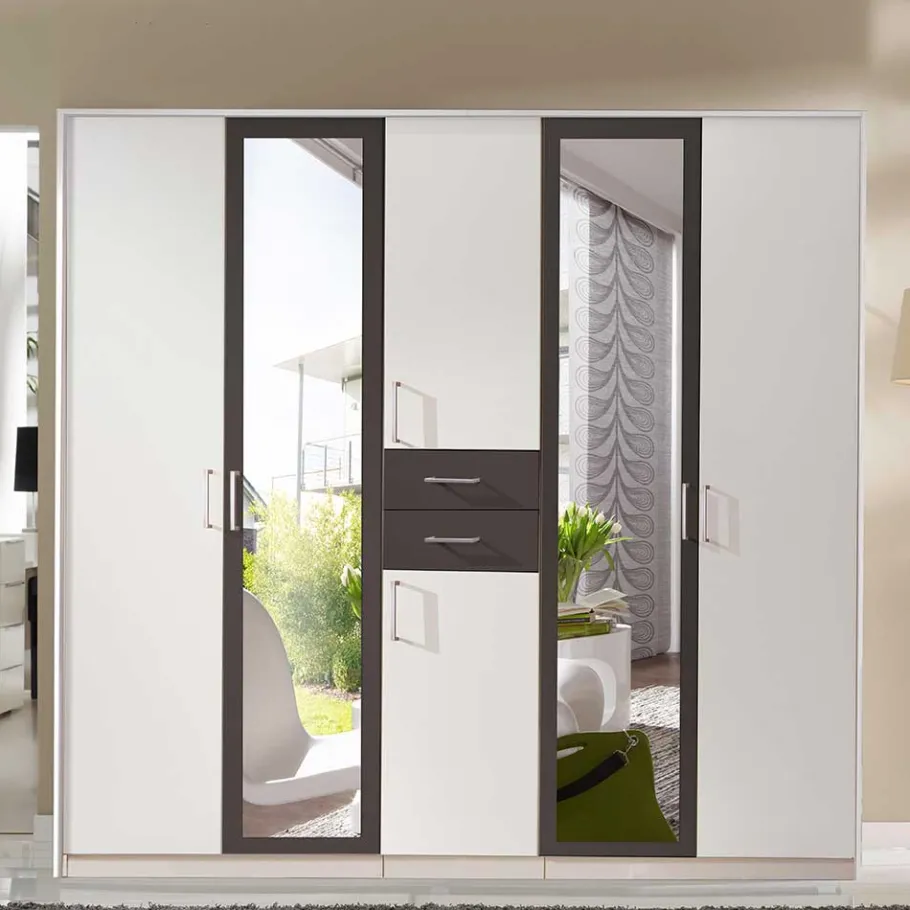 Online Kleiderschrank mit Spiegel modern - Nikaragva Kleiderschränke|Schränke