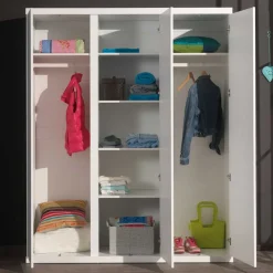 Best Kleiderschrank Raven in Weiß lackiert Kleiderschränke|Schränke