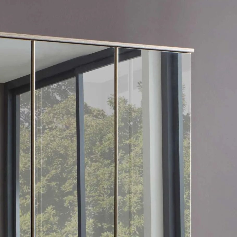 Online Kleiderschrank Rommino mit Spiegel Kleiderschränke|Schränke