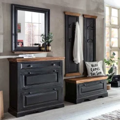 Best Kolonialstil Dielenmöbel Kombination - Sentiments (fünfteilig) Garderoben