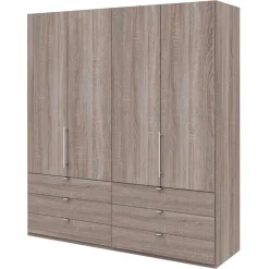 Hot Kombi Falttüren-Schrank mit sechs Schubladen - Crenba Kleiderschränke|Schränke