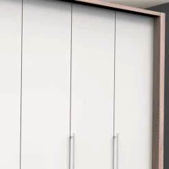 Online Kombi Kleiderschrank mit Schubkästen und Falttüren - Vaclyn Kleiderschränke|Schränke