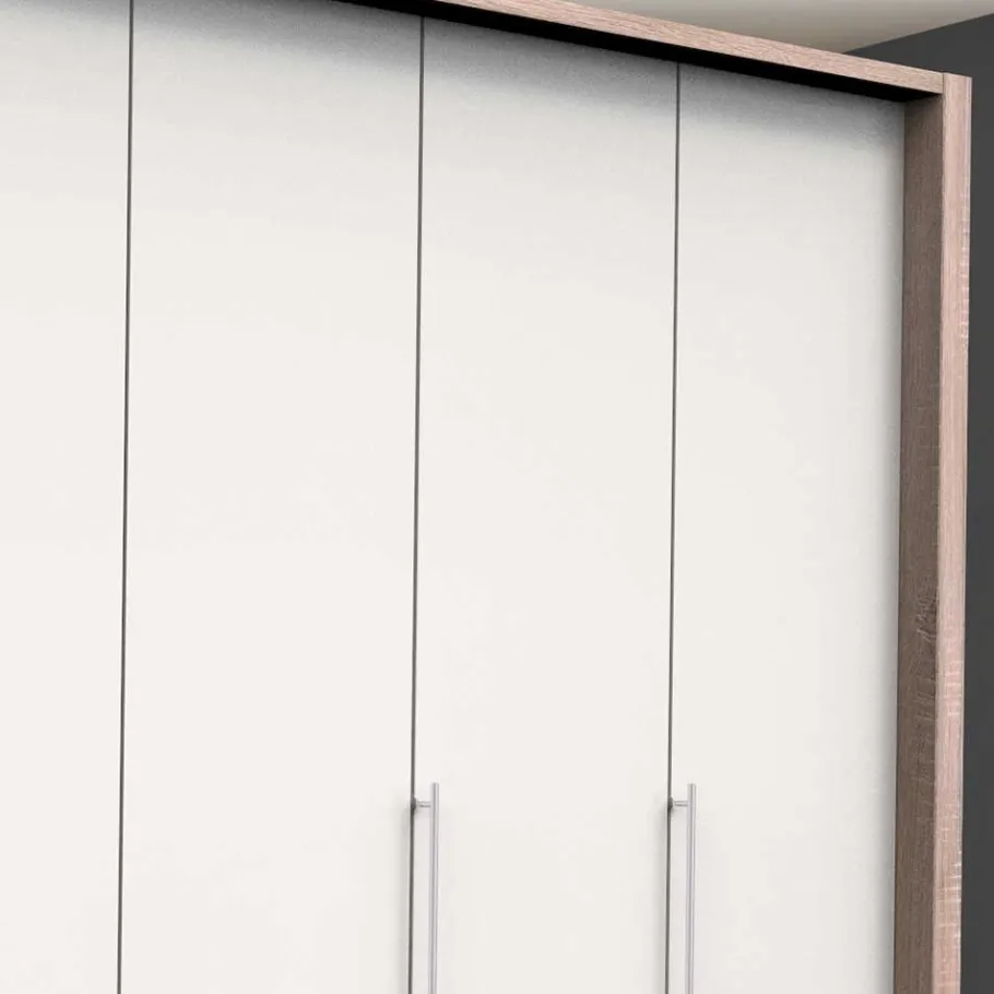 Online Kombi Kleiderschrank mit Schubkästen und Falttüren - Vaclyn Kleiderschränke|Schränke