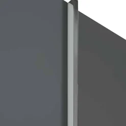 Outlet Kombi-Kleiderschrank in Braun Glasfront - 165 cm - Preema Kleiderschränke|Schränke