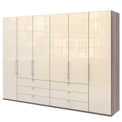 Kombi-Schlafzimmer-Kleiderschrank in Creme - Casilla Kleiderschränke