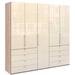 Hot Kombi-Schlafzimmerschrank in Cremefarben - Rativian Kleiderschränke|Schränke