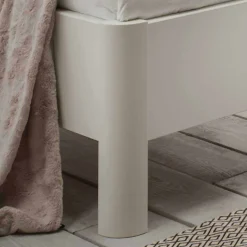Clearance Komfort Einzelbett Ronis in Weiß Betten