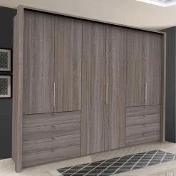 Komfort Kleiderschrank mit acht Schubladen - Crenba Kleiderschränke|Schränke