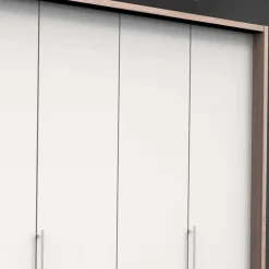 Outlet Komfort Kleiderschrank mit drei Falttüren - Vaclyn Kleiderschränke|Schränke