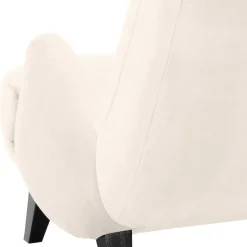 Clearance Komfortsessel in Cremefarben und Schwarz - Chalil Sessel