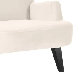 Clearance Komfortsessel in Cremefarben und Schwarz - Chalil Sessel