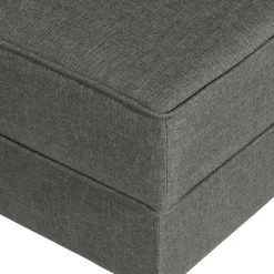 Sale Komfortsessel in Hellgrau mit Buche - Nurcias Sessel