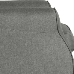 Sale Komfortsessel in Hellgrau mit Buche - Nurcias Sessel