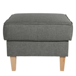 Sale Komfortsessel in Hellgrau mit Buche - Nurcias Sessel