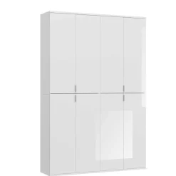Kompakter Kleiderschrank 122x193x34 cm - Ejulia (zweiteilig) Kleiderschränke|Schränke