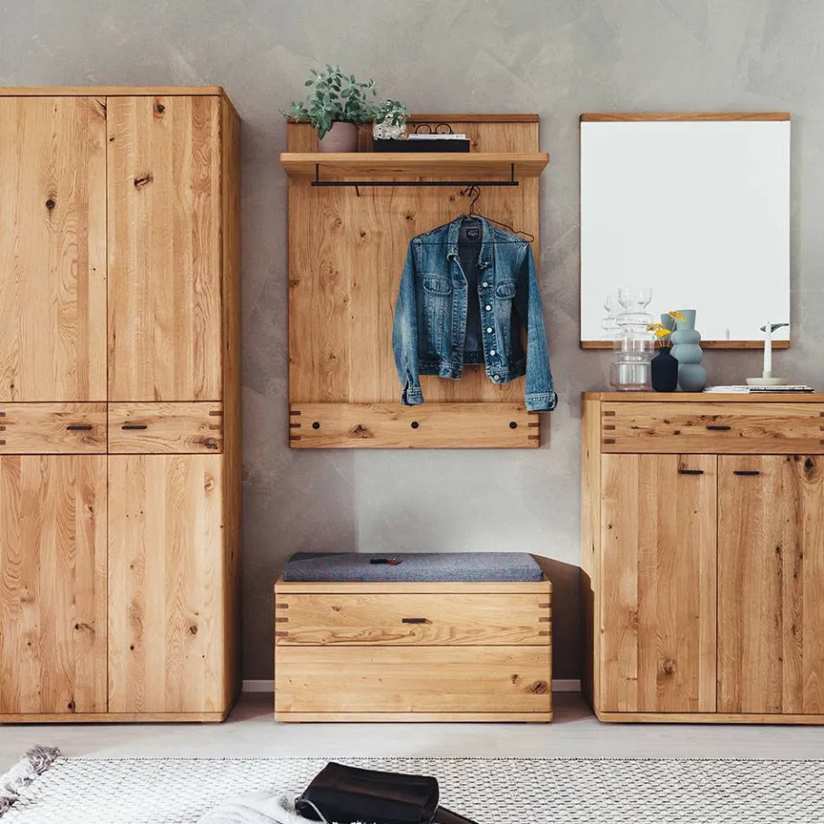 Sale Kompletteinrichtung Diele in Wildeiche - Manaus (fünfteilig) Garderoben