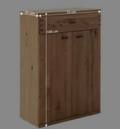 Sale Kompletteinrichtung Diele in Wildeiche - Manaus (fünfteilig) Garderoben