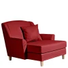 Sale Kunstleder Megasessel in Rot - Pulnion Sessel