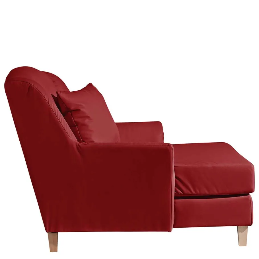 Sale Kunstleder Megasessel in Rot - Pulnion Sessel