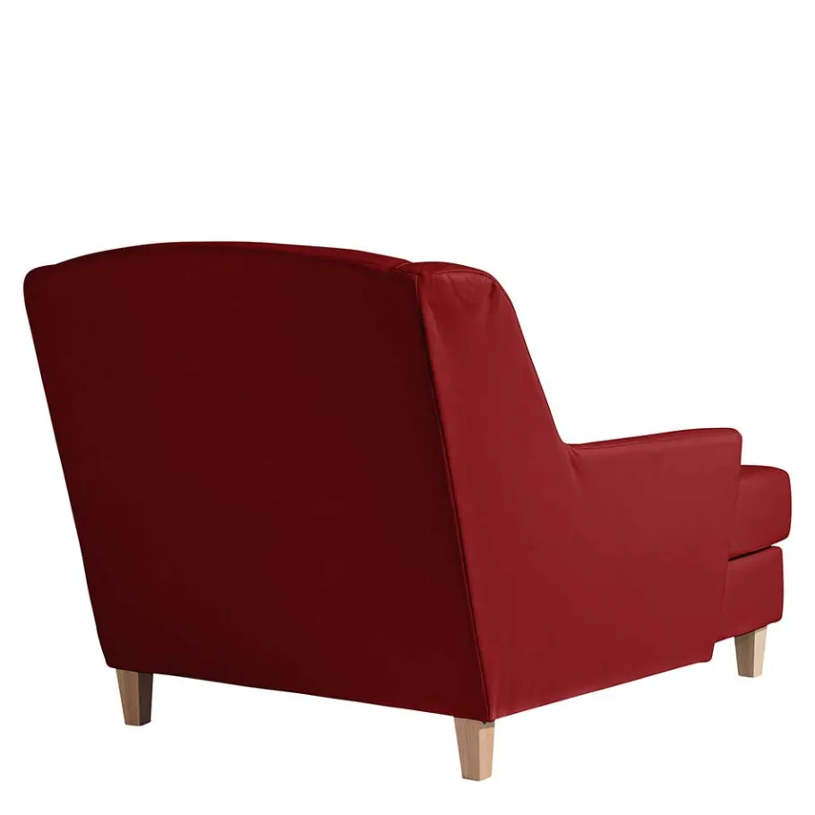 Sale Kunstleder Megasessel in Rot - Pulnion Sessel