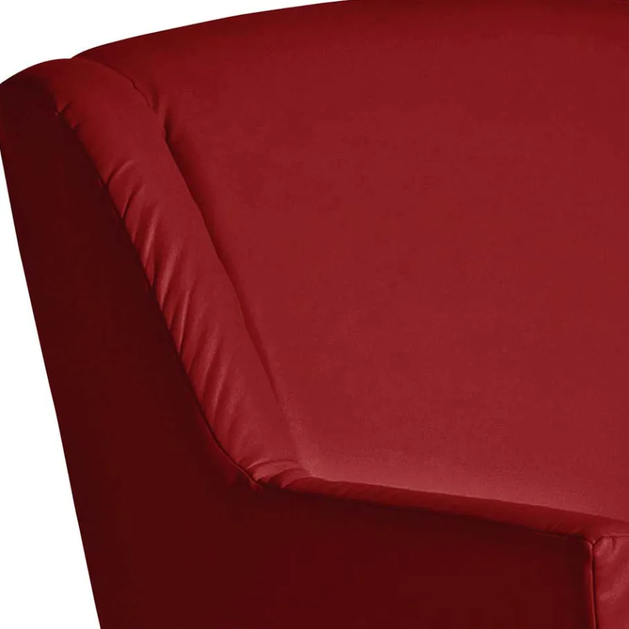 Sale Kunstleder Megasessel in Rot - Pulnion Sessel