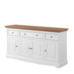 Best Landhaus Anrichte mit Metallgriffen - Bordona Sideboards