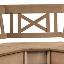 Best Landhaus Eckbank Giurgia mit Stauraum Sitzbank