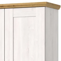 Best Landhaus Flur Möbelset komplett - Tocella (fünfteilig) Garderoben