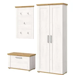 Sale Landhaus Flureinrichtung Set - Tocella (dreiteilig) Garderoben