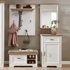 Best Landhaus Flurmöbel Kombi - Nurelcas (vierteilig) Garderoben