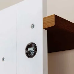 Outlet Landhaus Garderobenpaneel aus Kiefer zweifarbig - Zalya Garderoben