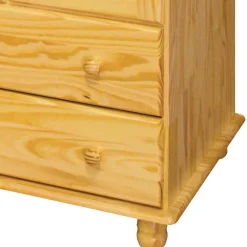 Outlet Landhaus Holz Kleiderschrank mit Kugelfüßen - Kascanu Kleiderschränke|Schränke