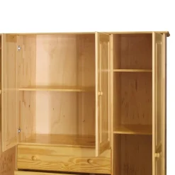 Sale Landhaus Kleiderschrank aus Kiefernholz - Lajuna Kleiderschränke|Schränke