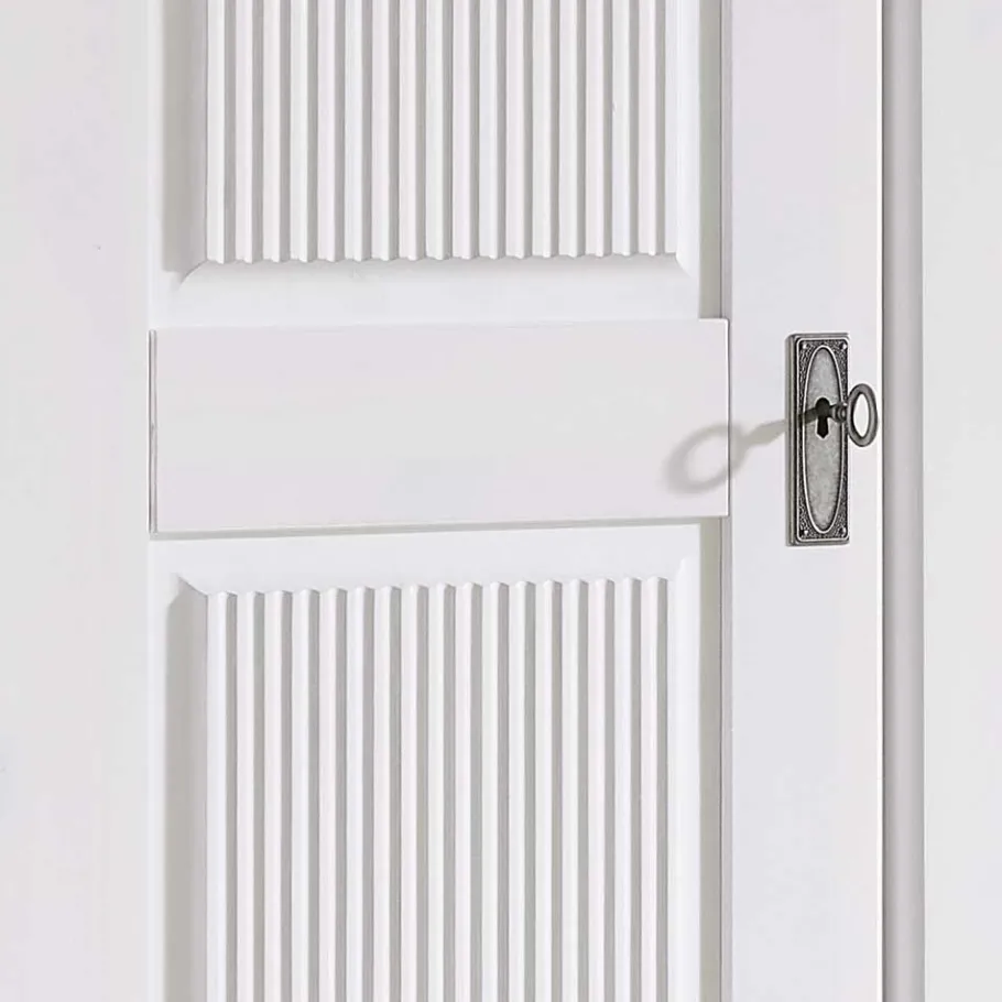 New Landhaus Kleiderschrank in Weiß und Kiefer Grau - Caneon Kleiderschränke|Schränke