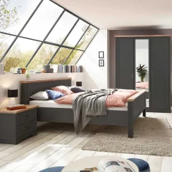 Outlet Landhaus Kleiderschrank mit Spiegel - Zenuvra Kleiderschränke