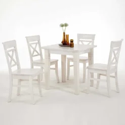 Best Landhaus Sitzgruppe Onesti in Weiß (fünfteilig) Sitzgruppe