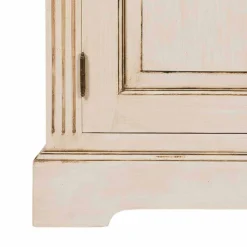 Best Landhaus Vitrine in Creme Weiß - Helsing Vitrinen|Schränke