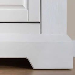 Best Landhaus Vitrinenschrank aus Kiefer zweifarbig - Zalya Schränke