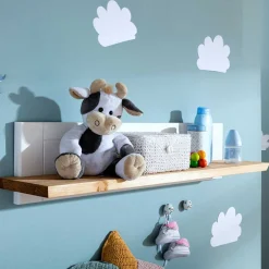 Best Landhaus Wandboard in Weiß & Eichefarben - Envicron Regale