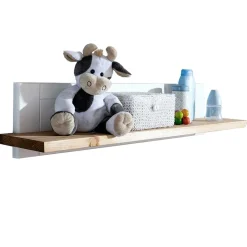 Best Landhaus Wandboard in Weiß & Eichefarben - Envicron Regale