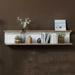 Sale Landhaus Wandregal in Weiß & Eiche - Sinolita Regale