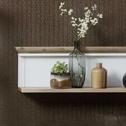 Sale Landhaus Wandregal in Weiß & Eiche - Sinolita Regale