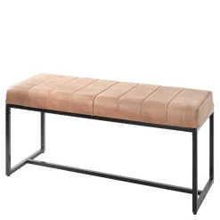 Best Leder Polsterbank in Braun - Eccossi Sitzbank