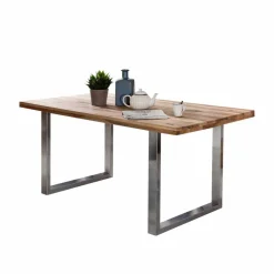 Clearance Loft Tisch Nestore aus Eiche und Edelstahl Tische