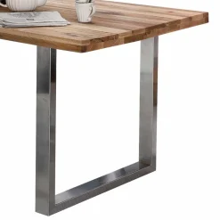 Clearance Loft Tisch Nestore aus Eiche und Edelstahl Tische