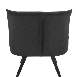 Sale Lounge Sessel mit Hocker in Anthrazit - Mook (zweiteilig) Sessel